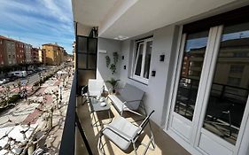 Terraza en el centro del espolón